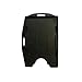 Open Face Two Cards ID Badge Holder 2-Sided Rigid Plastic, Black Color Vertical and Horizontal Direction (10 pack)