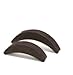 Mia Ez-Tease, Hair Styling Volumizing Inserts, Attaches with Grippit Material will not fall out, Bump Up Your Hair for Women, Teens, Girls, Brown 2pcs