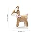 Luerme Fawn Stuffed Animal Plush Toy Children’s Deer Shaped Toy Home Decor for Kids Room Soothing Doll Comfort Toy