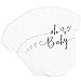50 Pack Girl Baby Shower Prediction and Advice Cards for Parents to Be, Floral Themed Party Games (5 x 7 In)