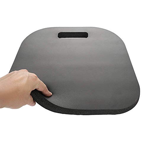 Alapaste 2 Pack Sport Cushion Memory Foam Luxury Seat Cushion Sporting Event Seat Pad Comfortable Sitting Pad Yoga Kneeler Mat with Carry Handle for Boat Stadiums Bleachers Chairs Seat - Thumbnail 3