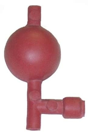 Pipette Filler Rubber Bulb 60 Ml 3 Valve Red Home And Garden Products Amazon Com Industrial Scientific