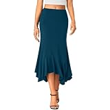 OPOIPIN Women's Mock Neck Pleated Short Dress - Puff Sleeve, Tie Waist, A-Line Casual Black Dress For Parties & Daily Wear - View #8