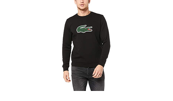 Lacoste Men's BIG CROC CREW NECK SWEAT 