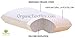 OrganicTextiles Talalay Latex Pillow with Organic Cotton Cove, Standard Size, Soft, GOTS Certified, Helps Relieve Pressure, Sleeping Support, Back, Side and Stomach Sleepers