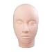 LASHVIEW Rubber Practice Training Head Manikin Cosmetology Mannequin Doll Face Head Eyelashes Makeup Mannequin Head