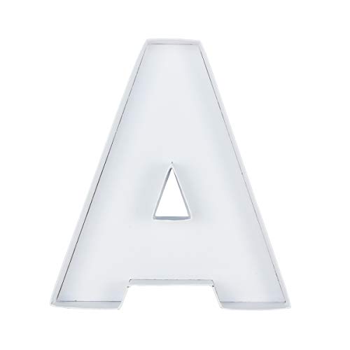 WENPACK 8" Cardboard Letter Shaped Mache Chocolate Jelly Bean Candy