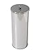 Zenna Home Toilet Paper Holder Stand, Enclosed Toilet Paper Storage Holds 3 TP Rolls, Rust Resistant Bath Tissue Holder with Lid, Stainless Steel