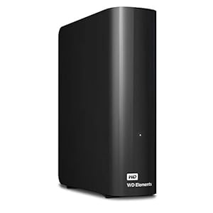 ウエスタンデジタル(Western Digital) WD デスクトップHDD 16TB USB3.0 WD Elements Desktop 外付けハードディスク WDBBKG0160HBK-JESN