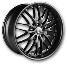 Curva Concepts C3 19x9.5 Inch 5x114.3 Matte Black