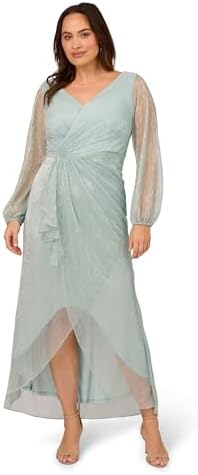 amazon adrianna papell long dresses Amazon.com: Adrianna Papell Womens Long Embroidered Special Occasion Dress, Mink Multi, 4 US : Clothing, Shoes & Jewelry