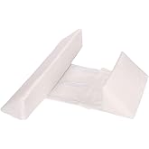 EUEML Adjustable Breathable Pillow for Side Sleeping - Secure & Comfortable Positioning Support for Your Little One, Soft White-1PC