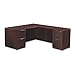 Alera Valencia Series 66 by 30 by 29-1/2-Inch Desk Shell, Mahogany