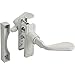 Ideal Security in-Swinging Storm Door Handle Set, for Storm Doors 7/8” to 1-3/8” Thick, Storm Door Handle with No Key Lock, White