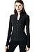 TSLA Women's Yoga Lightweight Active Performance Full-Zip Jacket