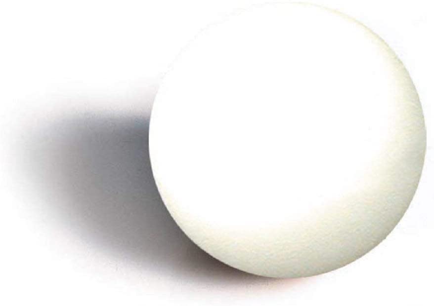 Zensa Fashion White Table Football Balls 36mm (Pack of 10)