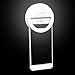 Selfie Ring Light, Bodecin Portable Mini 32 White LEDs Beauty Fill in Light 3 Adjustable Gears Brightness for iPhone/iPad/Android Phone in Dim Environment(White) ¡­