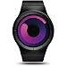 ZIIIRO Z0002WB3 Unisex Mercury Black Purple Watch