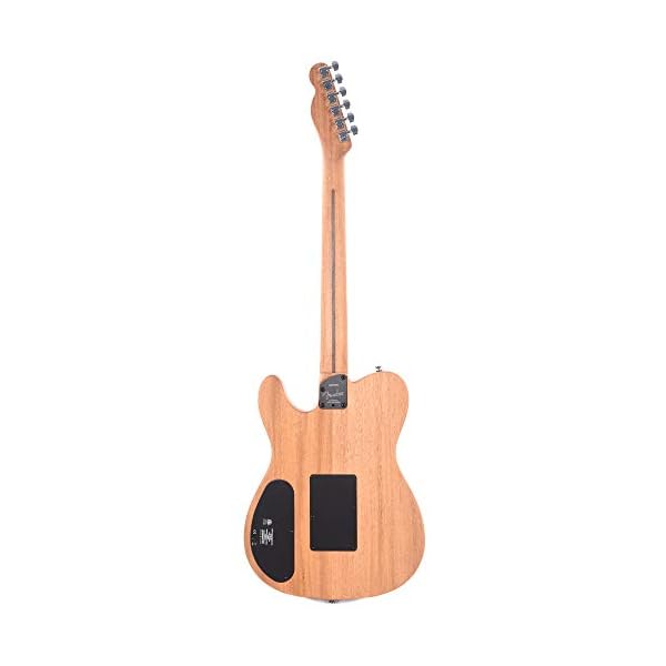 Fender American Acoustasonic Telecaster Acoustic Electric Guitar, Natural, Ebony Fingerboard, with Gig Bag - Image 6
