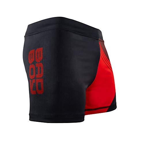 Bad Boy Hyperflow Polyester Competition MMA Mixed Martial Arts Vale Tudo Shorts (Red - Large) - Thumbnail 2