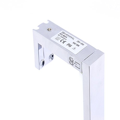 Wonderlamp Amaya Wandlamp, LED, 6 W, chroom, 29 x 25 x 29 cm - Afbeelding 3