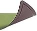 Kitchen Gizmo 2 Sided TPU Anti-Bacterial Cutting Board, Thick Yet Flexible, Knife Friendly, Scratch Resistant, Juice Groove, Dishwasher Safe, Antimicrobial and FDA Approved (Green/Brown)