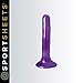 SPORTSHEETS - Please Silicone Strap-On Dildo (Purple Pearl, 5 Inch)