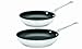 Cuisinart 722-911NS Chef's Classic Stainless Nonstick 2-Piece 9-Inch and 11-Inch Skillet Set - Black And Silver primary
