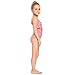 Arshiner Little Girls One Piece Bathing Swimsuit,Hot Pink,160