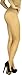 ToBeInStyle Women's Sexy Seamless Fishnet Full Footed Panty Hose Tights Hosiery - BEIGE - One Size Regular