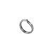 Riptail Stainless Steel Split Fishing Rings – Double Snap Loop Lure Connectors (Size 4mm (10lb) - 5 Pack)
