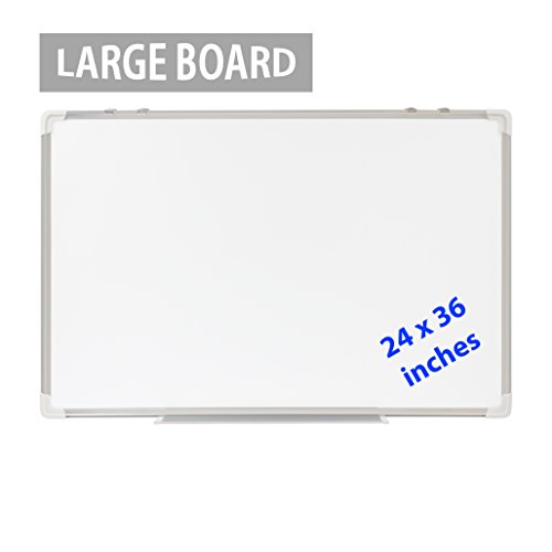 Dry Erase Board 24x36 Large Magnetic Whiteboard With Aluminum Frame 