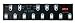 12 Step Chromatic Keyboard Foot Controller