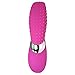 Textured Silicone Tongue Vibrator with 7 Powerful Vibrating Functions, G-Spot & Clitoral Stimulation Pink