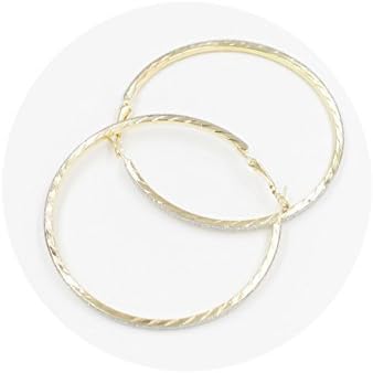 Fashion Hoop Earrings Dull Polish Vintage Dangle Drop Earring Jewelry for Women Jewelry Golden Defiro