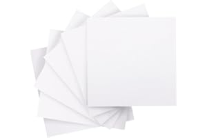 IOOLEEM White Felt Sheets, 108pcs 4"x4" (10 cm x 10 cm), Pre-cut Felt Sheet for Crafts, Craft Felt Fabric Sheets, Sewing Felt Squares for Patchwork.