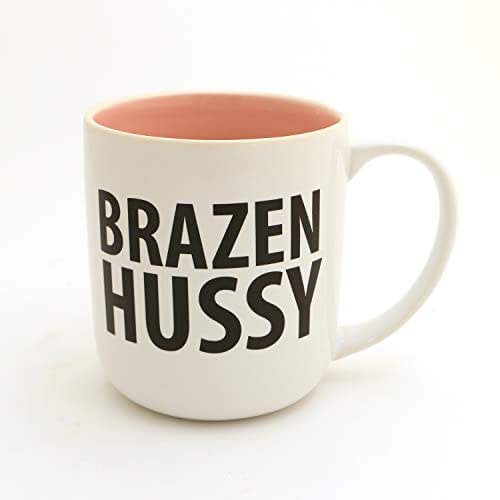 Brazen Hussy Mug Handmade