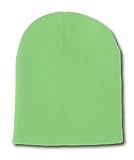 Blank Short Beanie Cap- Many Colors Available , Melon