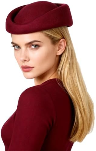 Women Wool Felt Ribbon French Fashion Vintage Millinery  display picture 3
