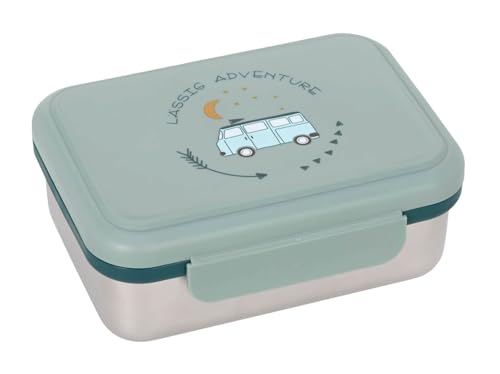 LAESSIG Lunchbox Stainless Steel Adventure Bus
