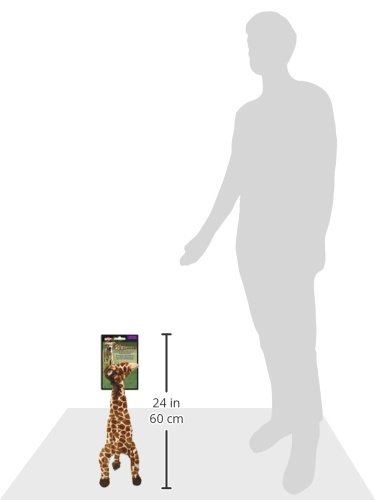 Ethical 5707 Skinneeez Giraffe Stuffing-Less Dog Toy, 20-Inch