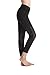 Lotsyle Women's Mesh Yoga Active Workout Pants Spilicing Leggings Capri Pants