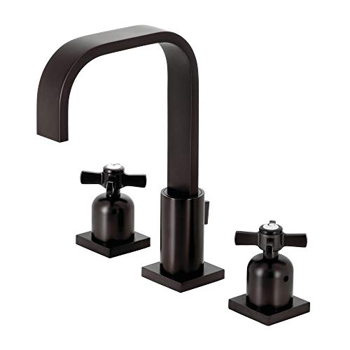 Kingston Brass FSC8965ZX Millennium Widespread Bathroom Faucet, 9 x 5.25 x 2, O…