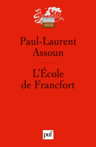 L' École de Francfort
