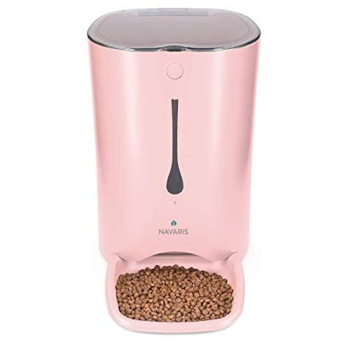Navaris Automatischer Futterautomat Futterspender mit Timer - 6L Futternapf Automat mit Timer und akustischer… – Bild 8