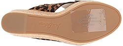Sam Edelman Women's Darlene Sandal, Brown/black, 10