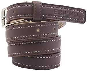 BRUSSEL : PU Leather Belt for Girl and Ladies Free Size (Brown, upto 40 Size)