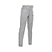 Under Armour Boys' Clean Up Piped Baseball Pants, Baseball Gray /Midnight Navy, Youth Large