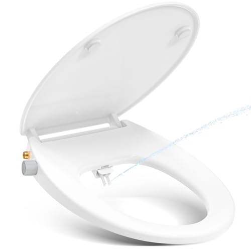 YEAUPE PRO F005 Toilettendeckel mit Bidet Toilet lid, White o,44.337.18.3cm