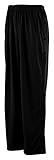 Augusta Sportswear Brushed Tricot Tearaway Pant, BLACK, Small